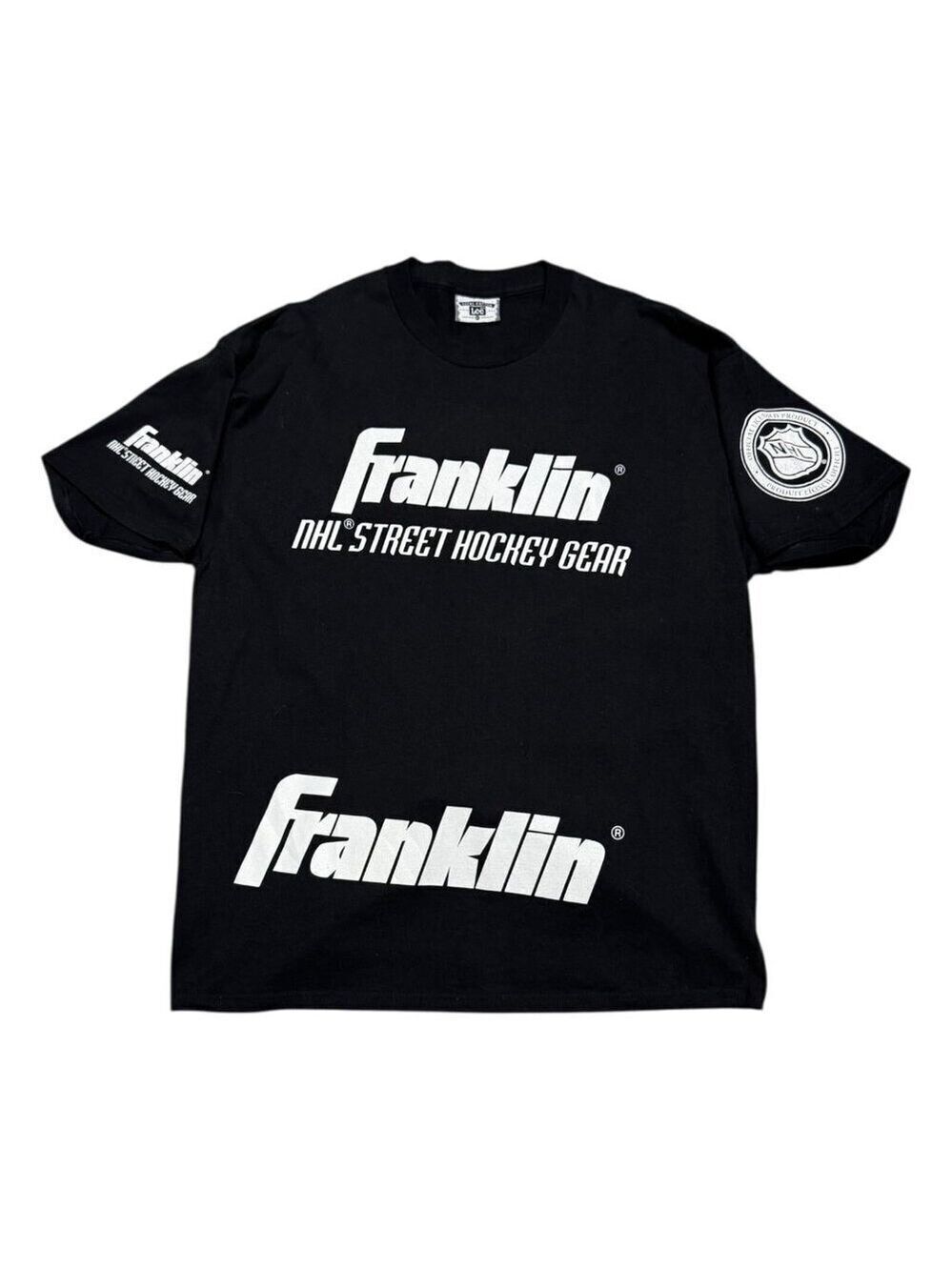FRANKLIN NHL Street Hockey Gear VINTAGE Lee Casual Tee Shirt Mens XL